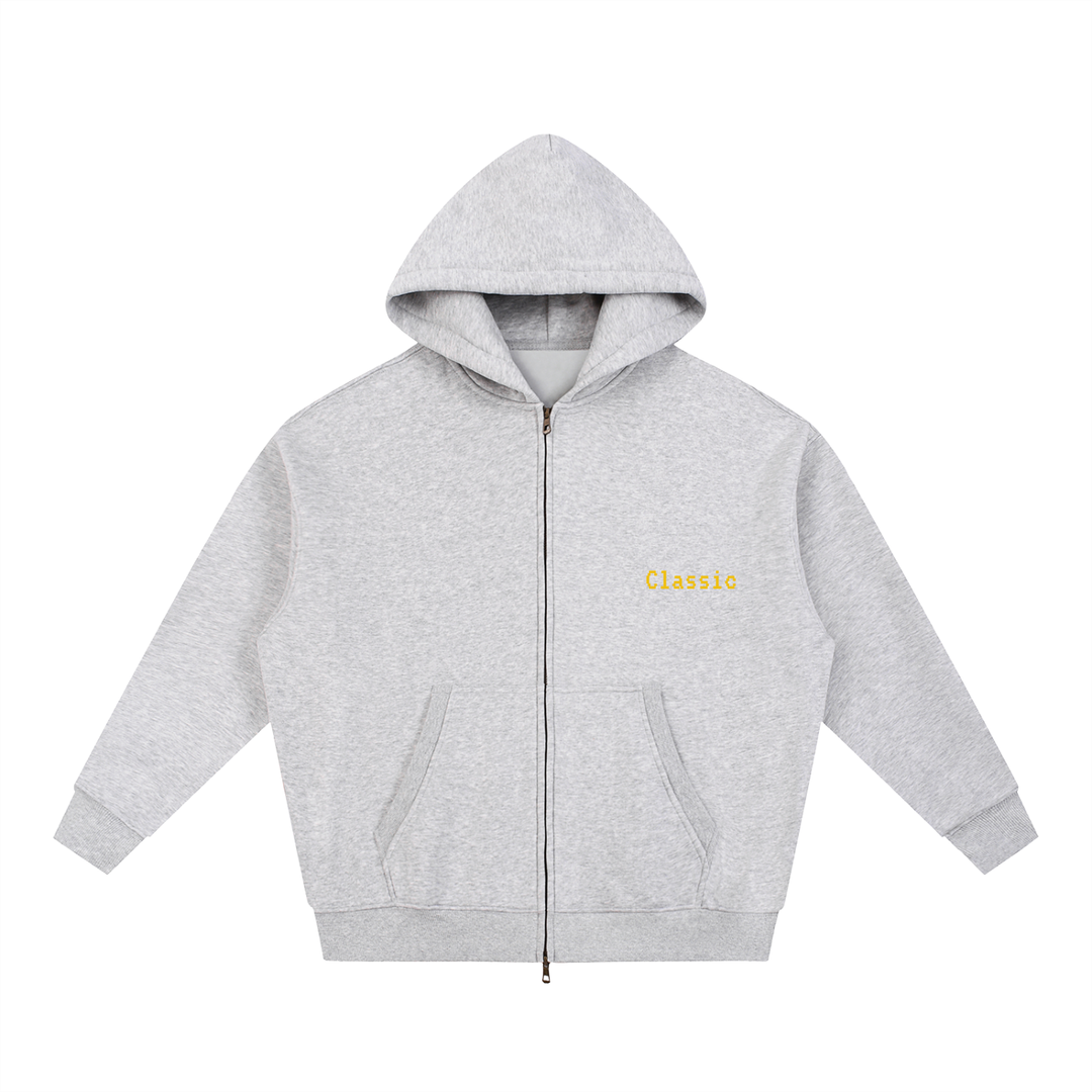 LABORATORY - Essential Oversized Fleece Boxy Hoodie ( Classic )