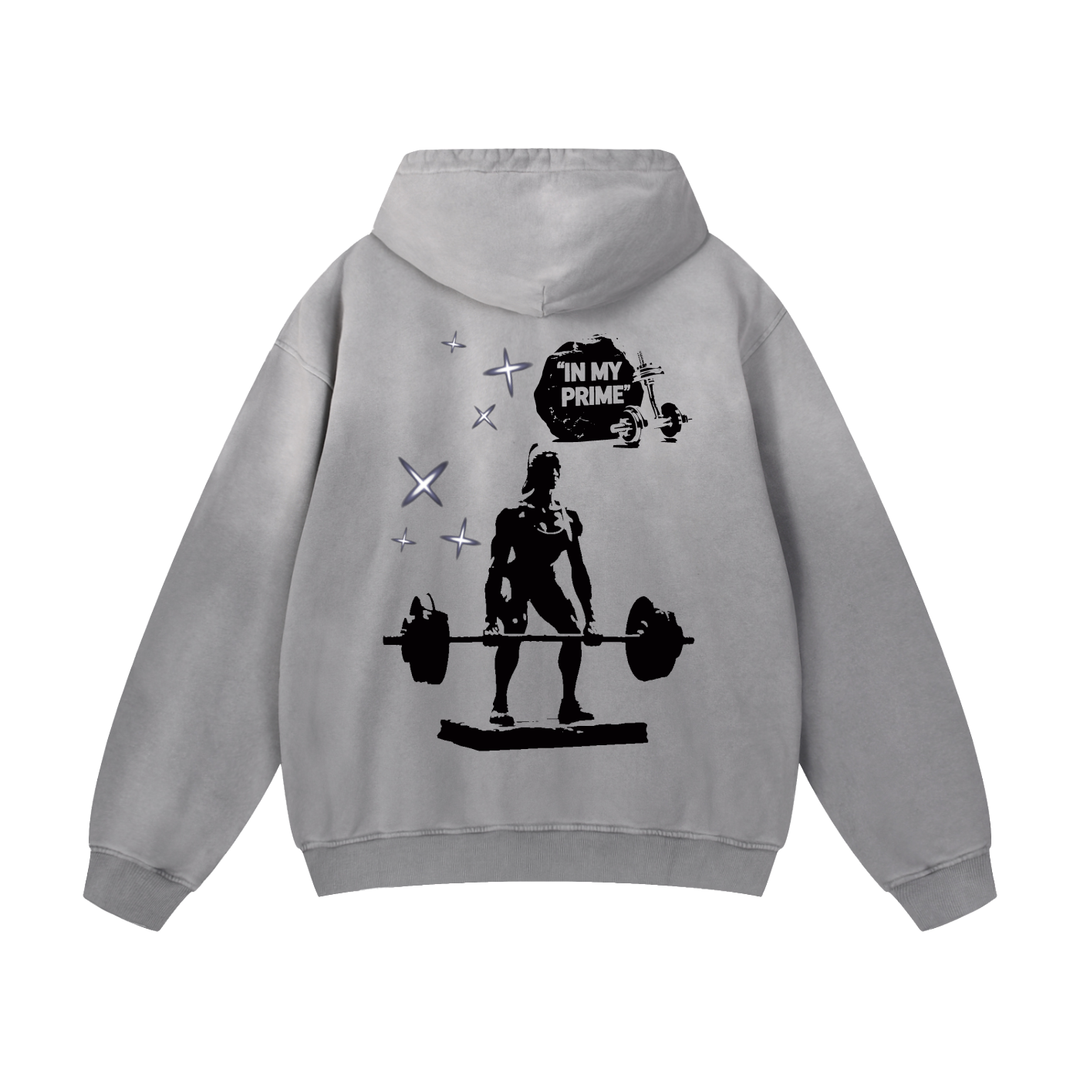 LABORATORY WMS  Sun fade Oversized Hoodie - "IMP"