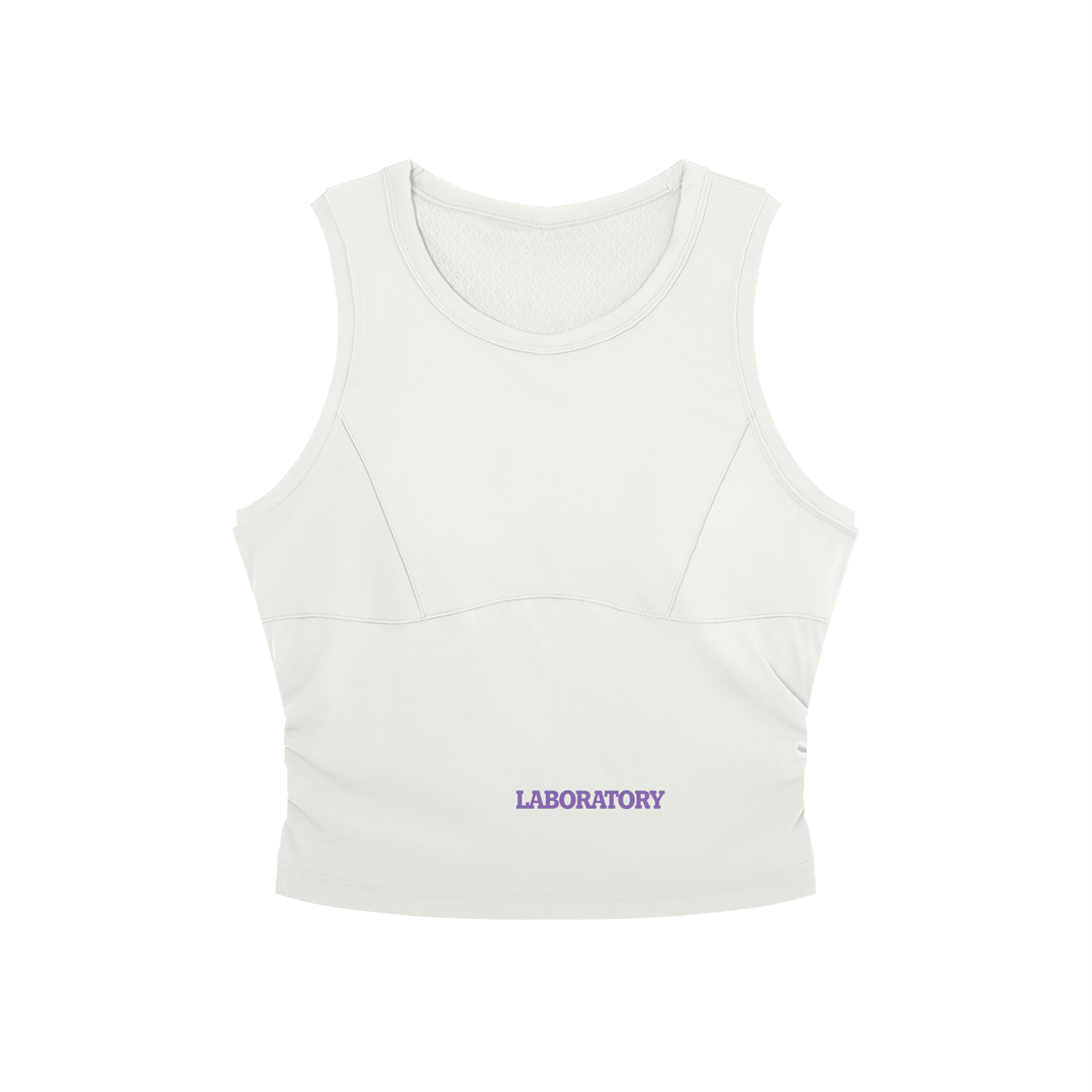 Laboratory Women’s Crewneck Yoga Tank Top - Lavender