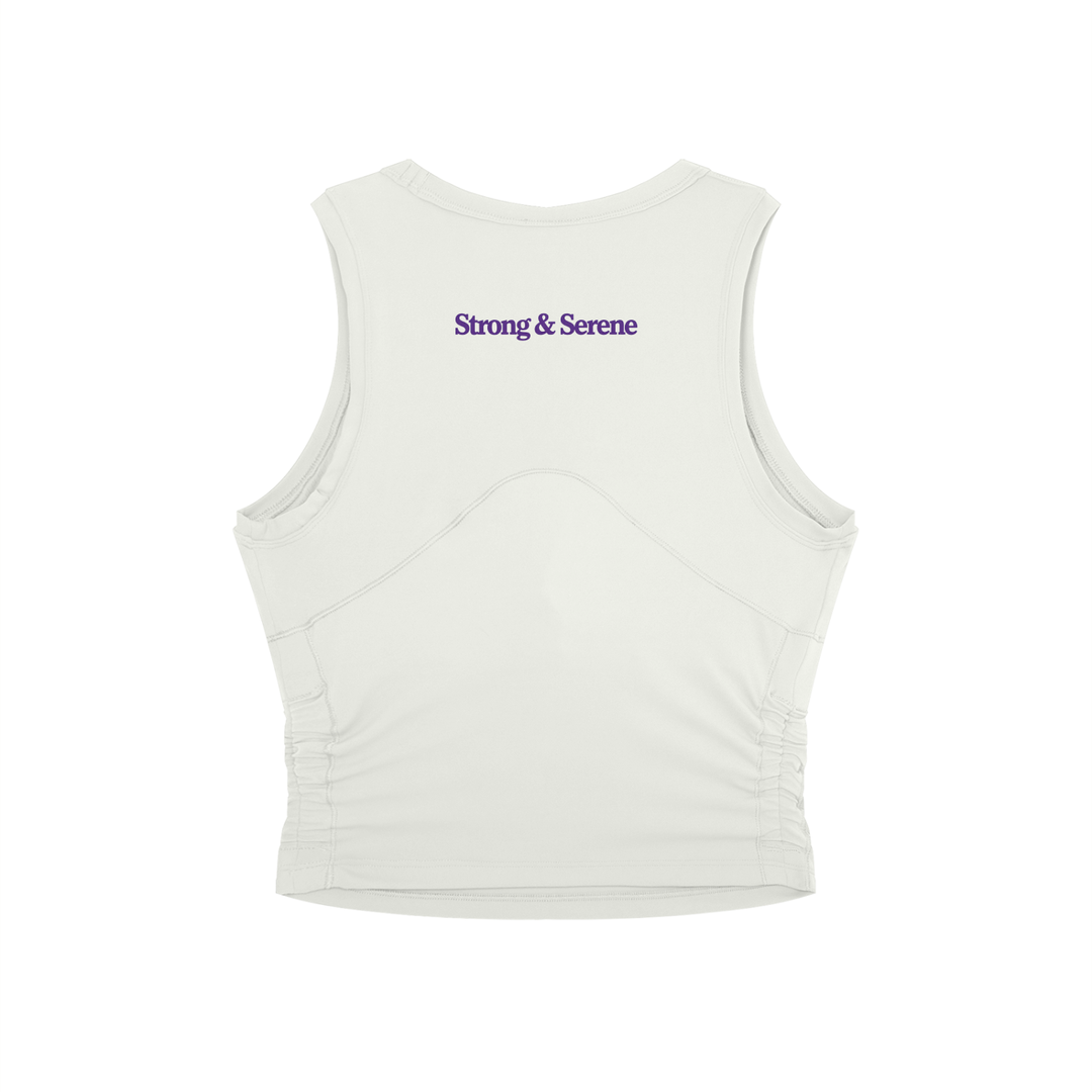 Laboratory Women’s Crewneck Yoga Tank Top - Lavender