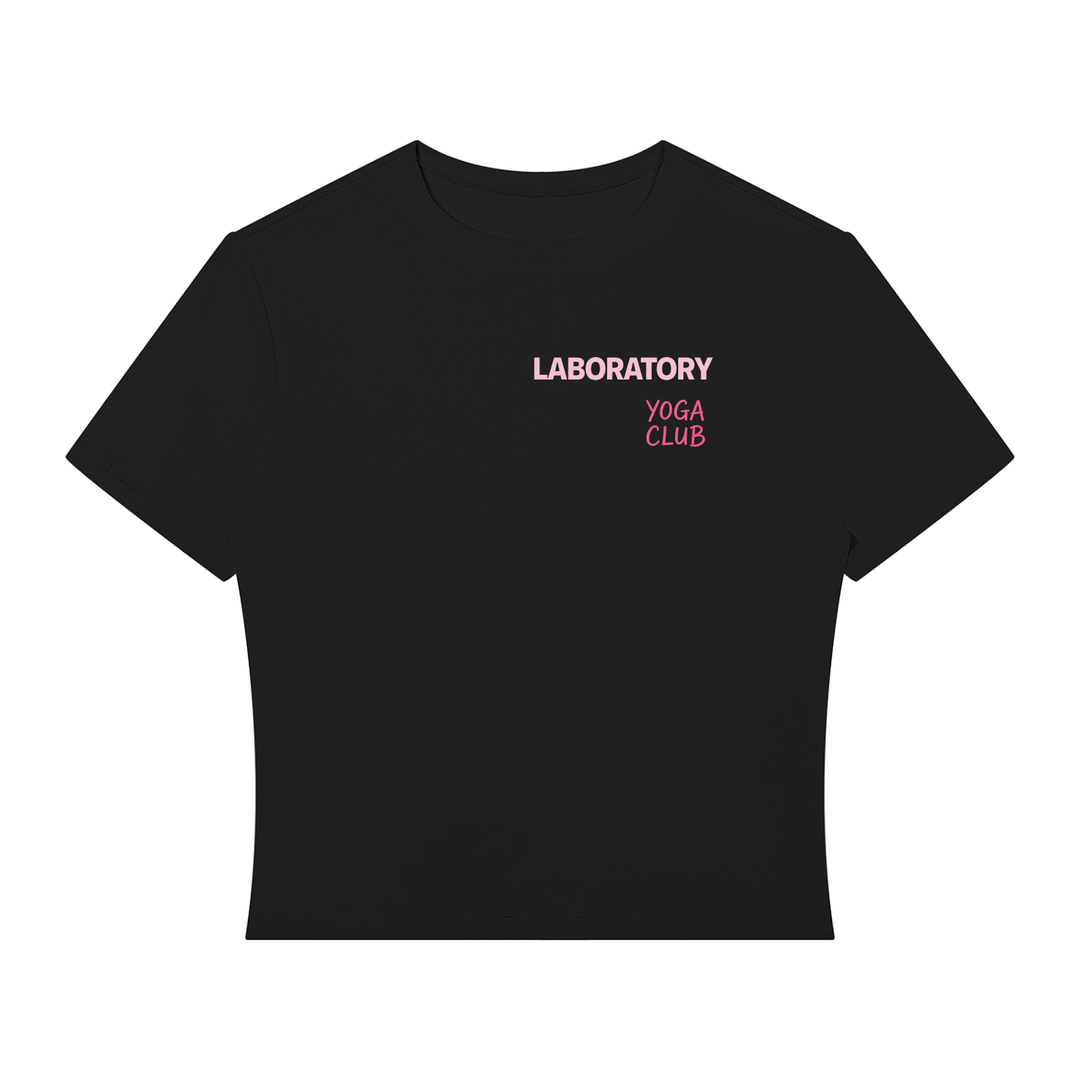 Laboratory Women’s Crop T-Shirt - Yoga Club