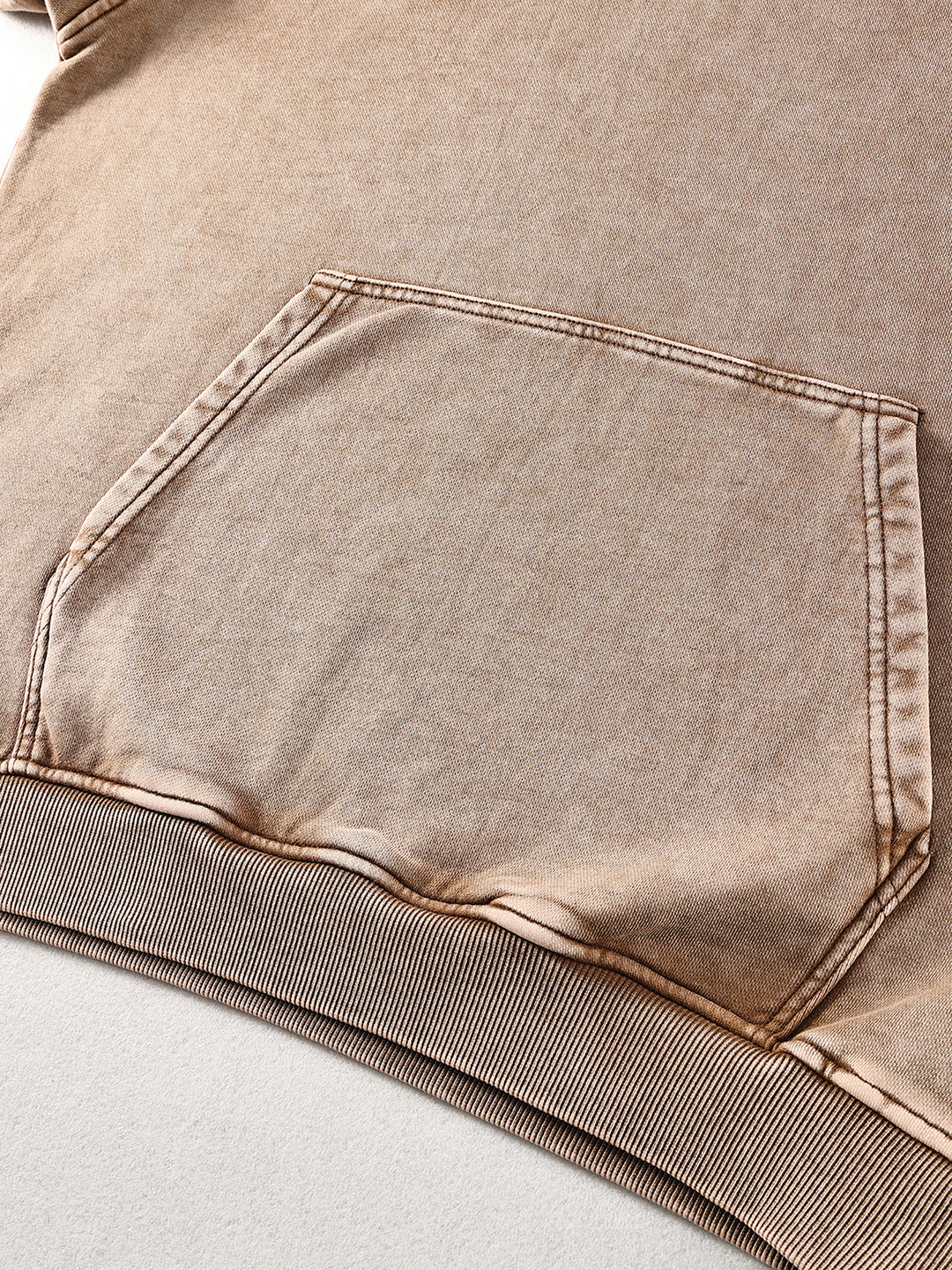 LABORATORY - Snow Washed Loose Cotton Hoodie