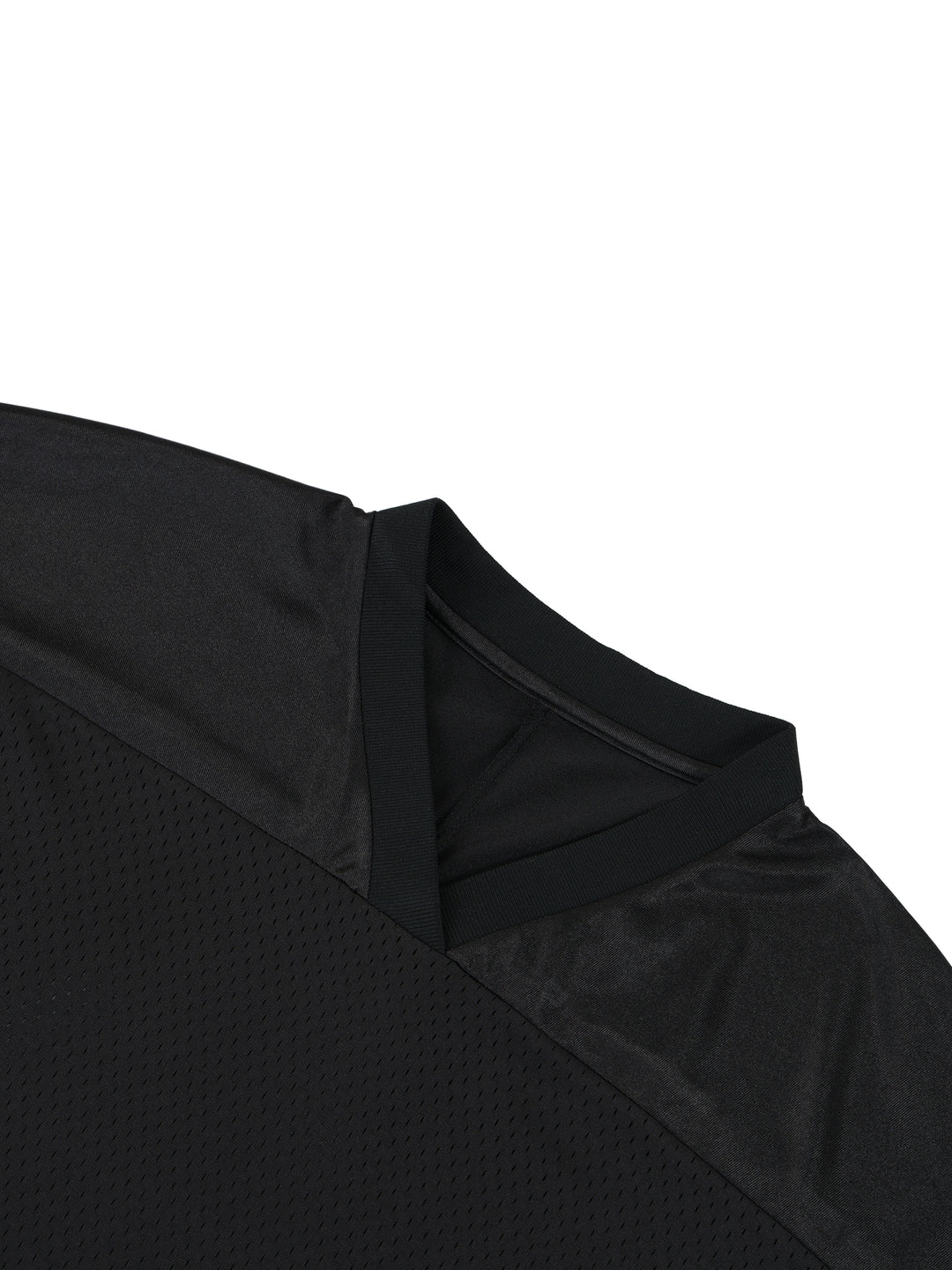 LABORATORY UNISEX - Oversized Mesh V-Neck Jersey